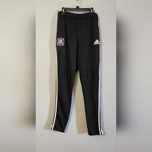 Chicago Fire FC Pants Men Large Adidas Climacool 2019/20 Training Soccer MLS
